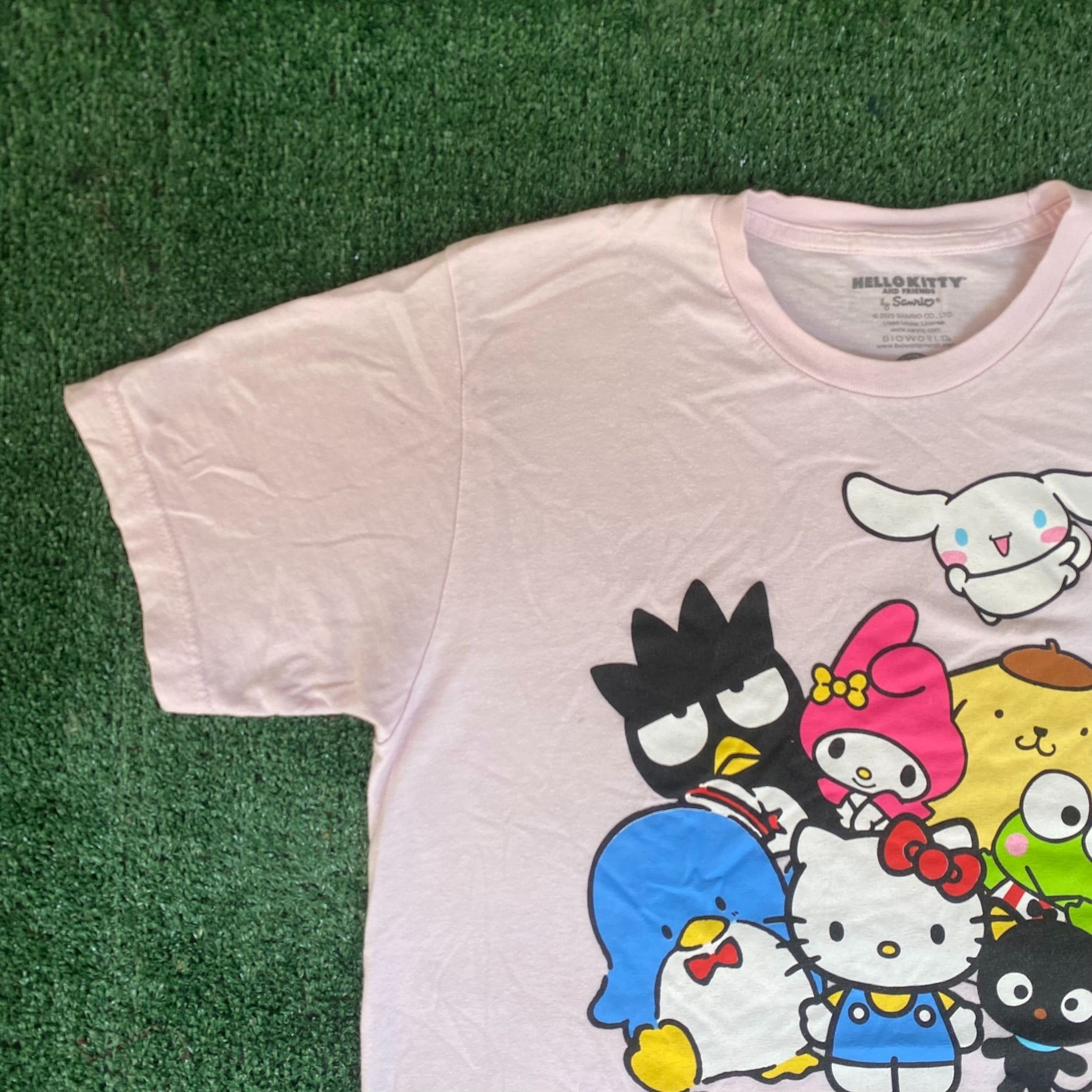 Japanese Brand Vintage Y2K Hello Kitty Shirt Cute Sanrio Japan Kawaii Tee Size US M / EU 48-50 / 2 - 2 Thumbnail
