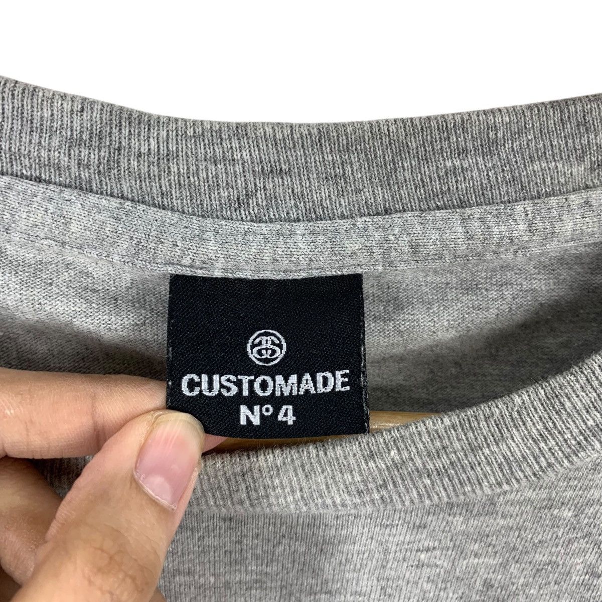 Stussy Vintage STUSSY CUSTOMADE N4 Made In USA Tee Shirt Top Size US XL / EU 56 / 4 - 8 Thumbnail