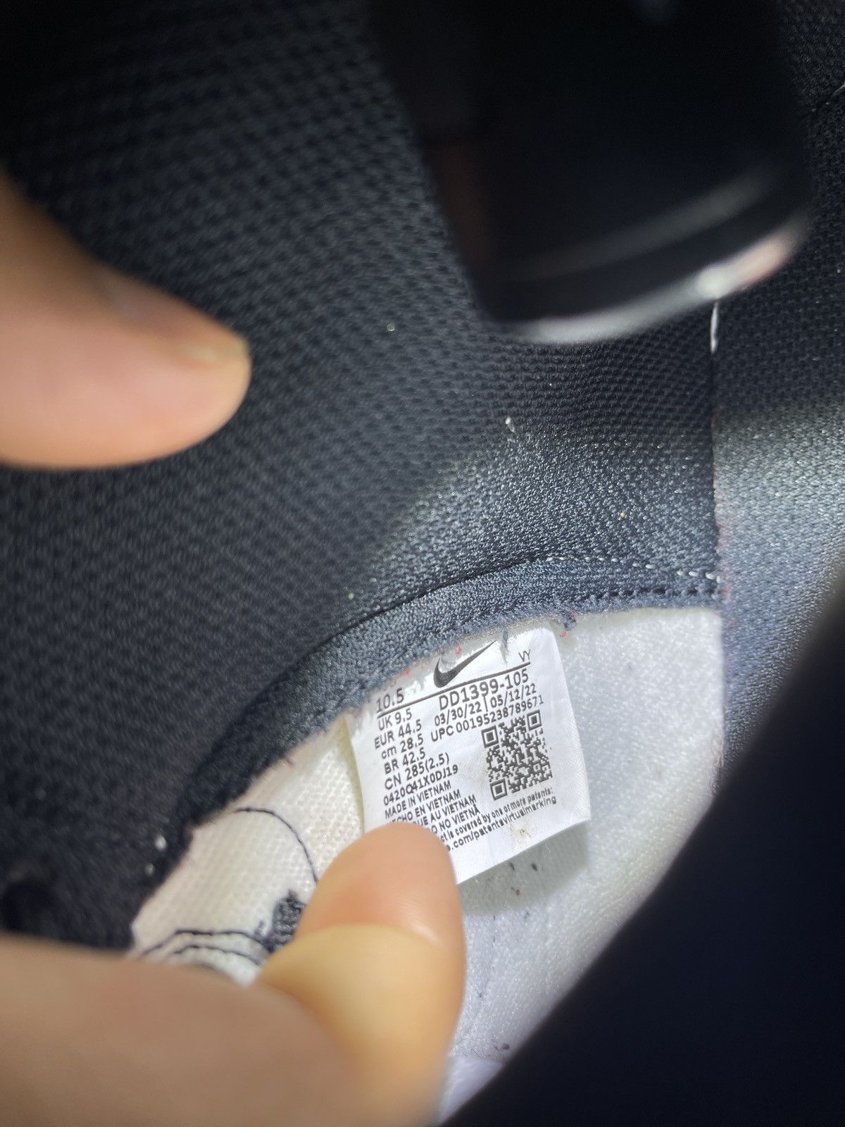 Nike Nike Panda Dunks Hi-Top - 10.5 Size US 10.5 / EU 43-44 - 8 Thumbnail