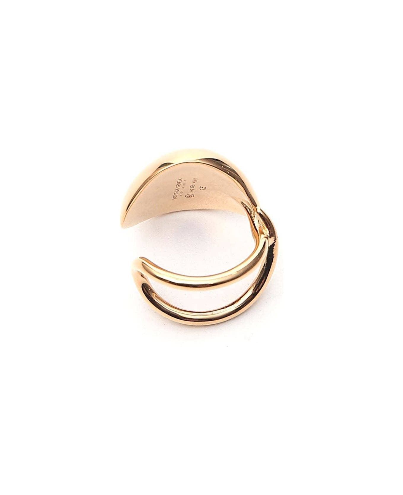 Bottega Veneta o1n1vont0425 Size: 11 / Raise Ring in Gold Size ONE SIZE - 4 Thumbnail