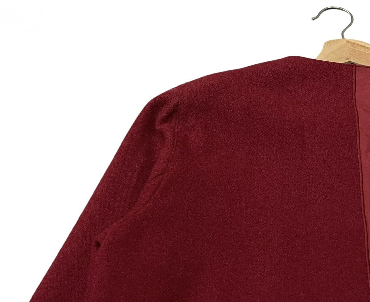 Issey Miyake Vintage 80’s Issey Miyake Wool Buttonless Jacket Size L / US 10 / IT 46 - 13 Thumbnail