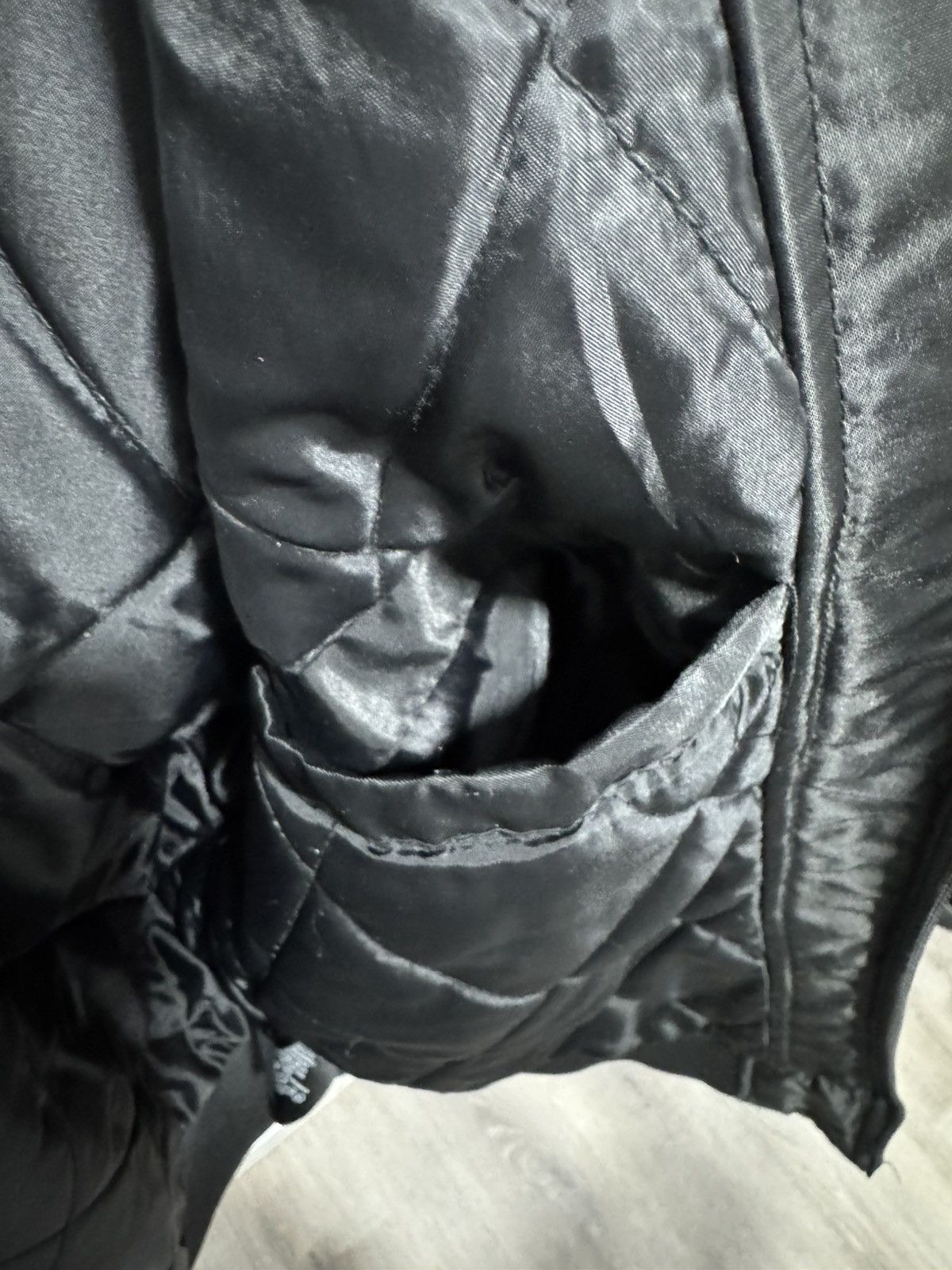 Southpole Vintage South Pole Bomber Quilted Jacket Size Medium Black Size US M / EU 48-50 / 2 - 3 Thumbnail