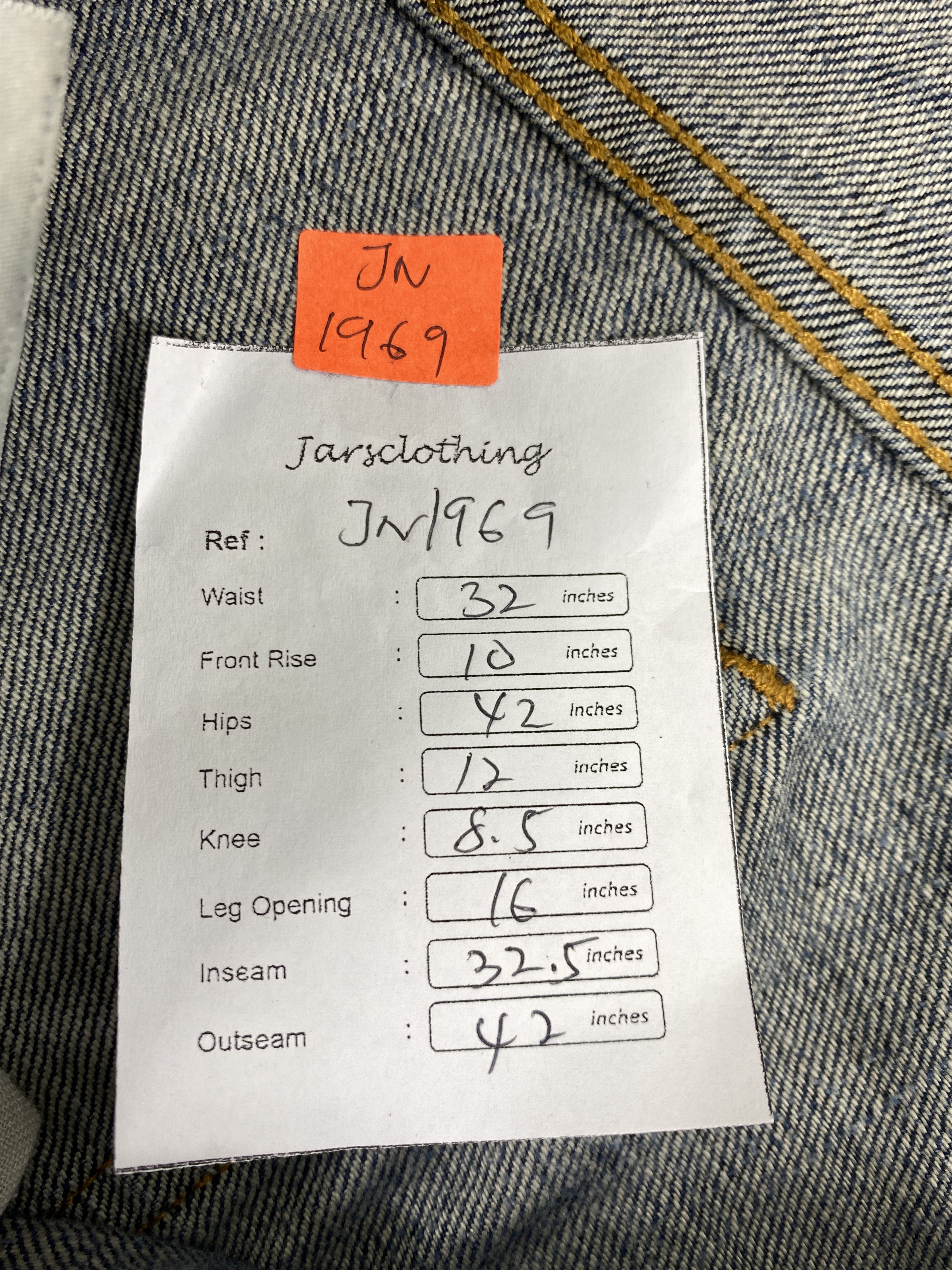 Levi's Distressed Blue Vintage Levi's 559 32x32.5 Denim -JN1969 Size US 32 / EU 48 - 8 Thumbnail