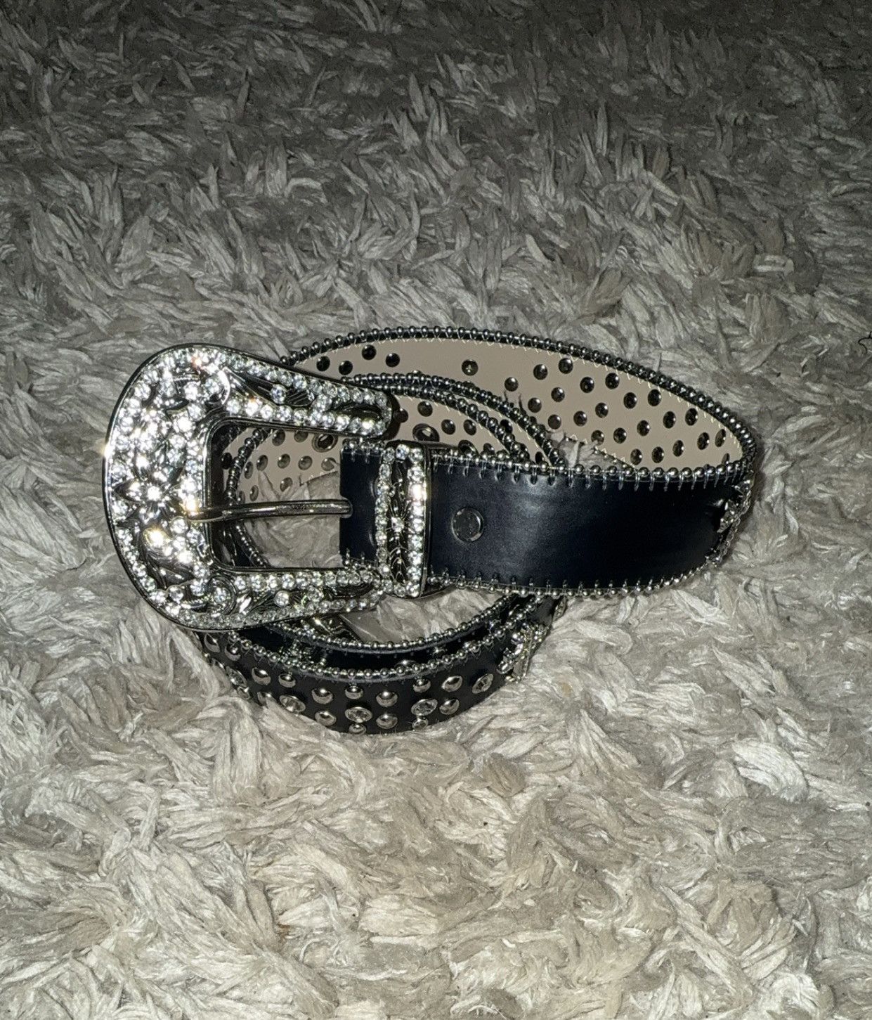 Other black rhinestone cross belt Size 34 - 1 Thumbnail