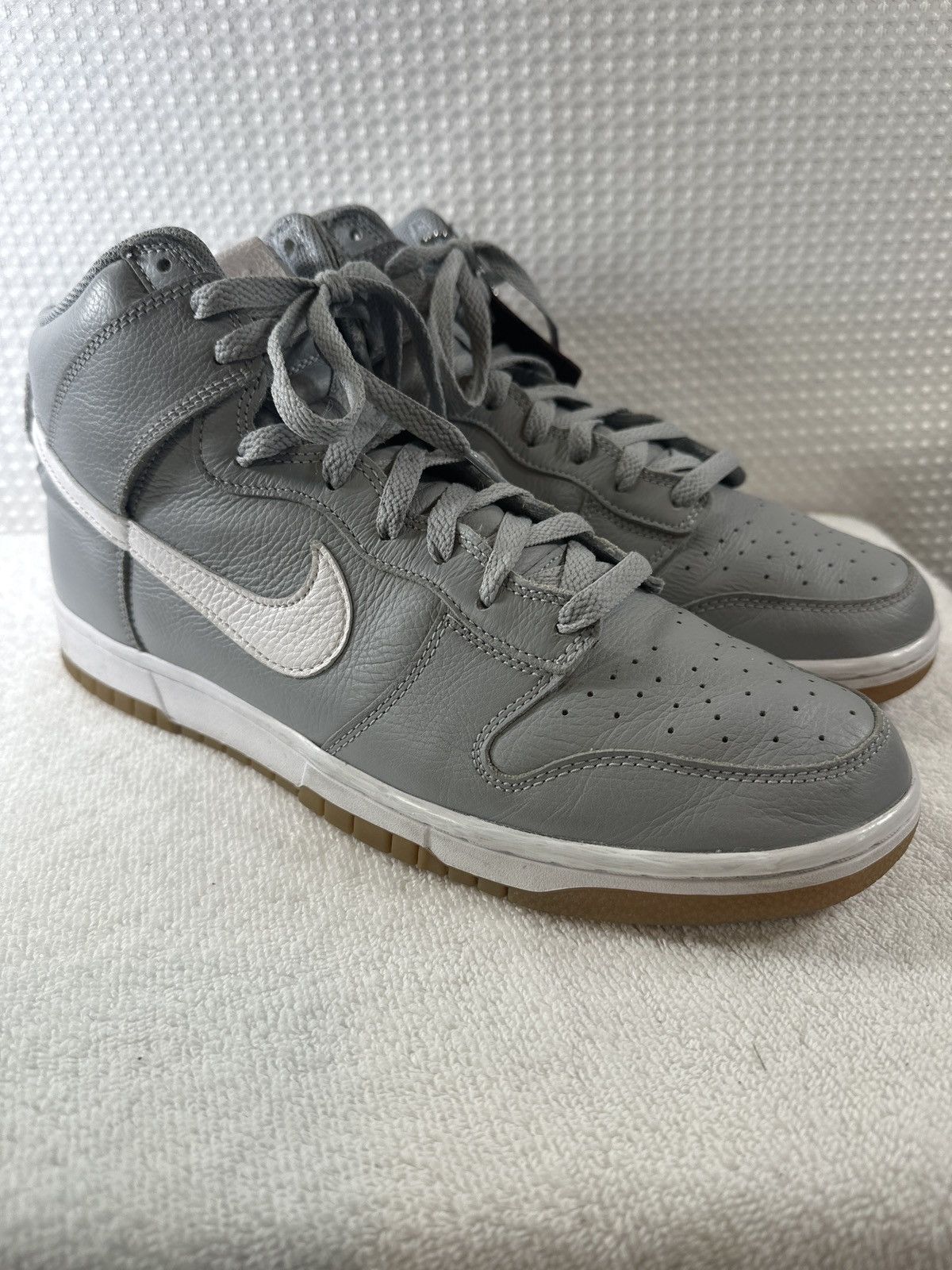 Nike Nike Dunk High 'Wolf Grey' Shoes Size US 11.5 / EU 44-45 - 2 Thumbnail