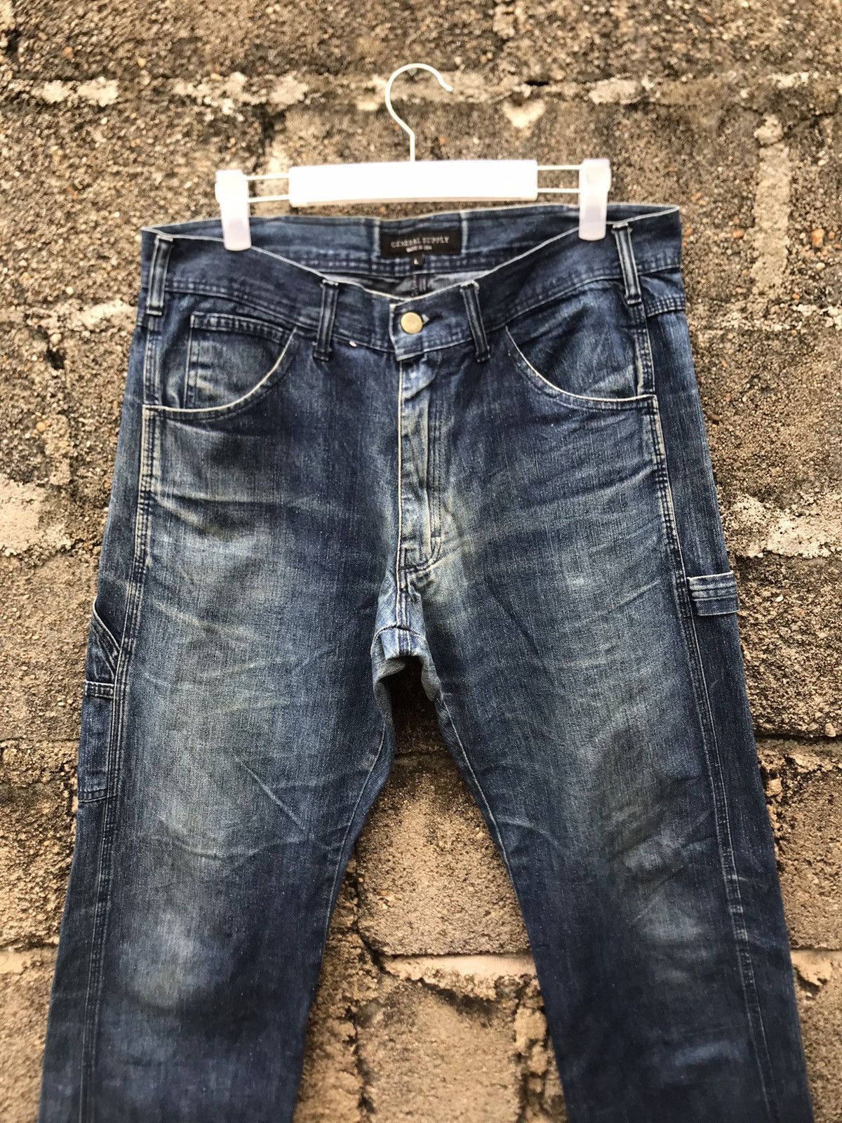 Other ⚡️Vintage General Supply Workers Style Carpenter Denim Size US 34 / EU 50 - 4 Thumbnail