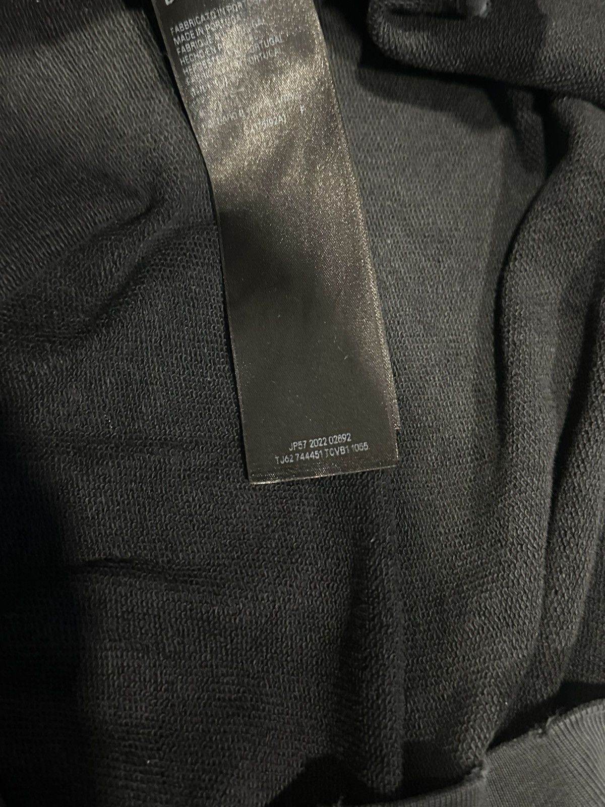 Balenciaga Tape Type Ripped Pocket Zip-Up Hoodie (Summer 23) Size US S / EU 44-46 / 1 - 7 Thumbnail