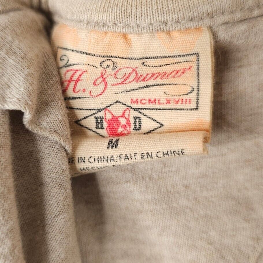 Other Hawke & Dumar T Shirt Mens Size Medium Beige Tennis Prep Size US M / EU 48-50 / 2 - 6 Thumbnail