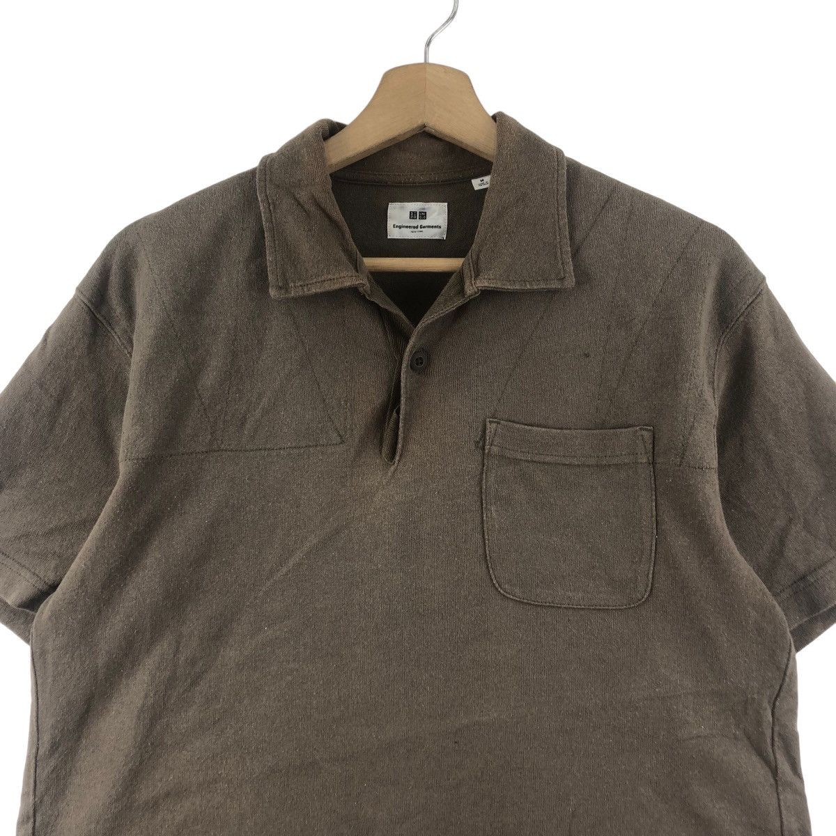 Uniqlo ENGINEERED GARMENTS x UNIQLO Pocket Polo Tee Shirt Plain Size US M / EU 48-50 / 2 - 2 Thumbnail
