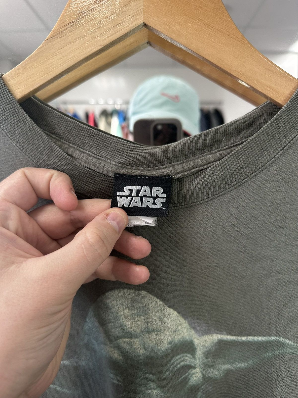 Star Wars Vintage Star Wars Yoda Graphic Tee Size US XXL / EU 58 / 5 - 5 Thumbnail