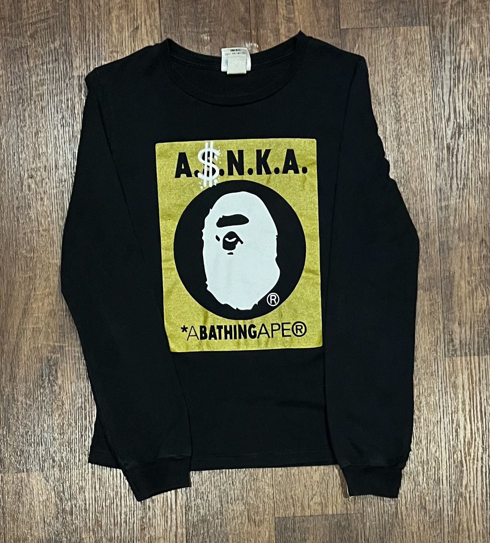 Bape Bape long sleeve tee shirt Size S / US 4 / IT 40 - 1 Thumbnail