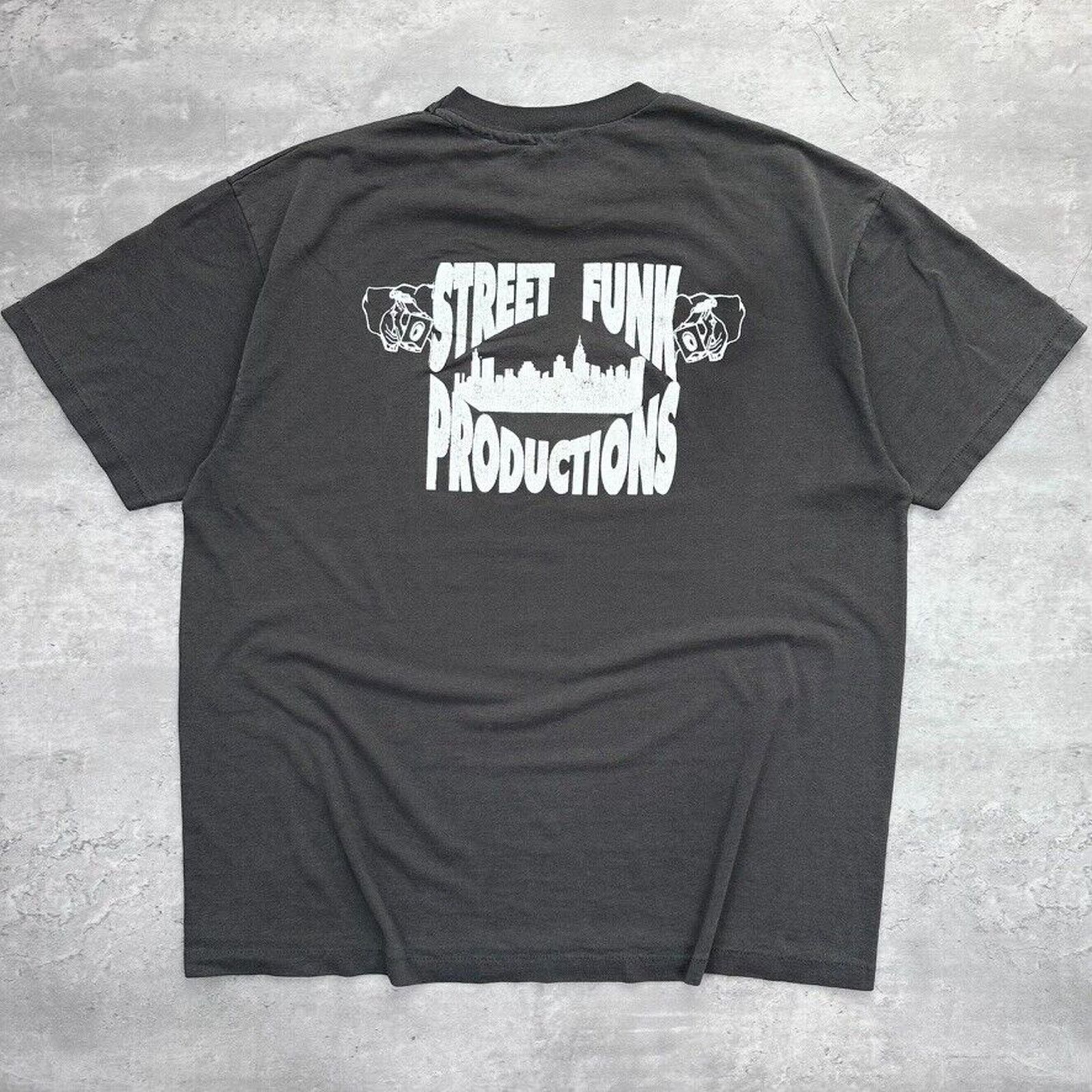 Rap Tees × Vintage Vintage JB & Mello Mike Hype Street Funk Rap T Shirt Size US XL / EU 56 / 4 - 4 Thumbnail