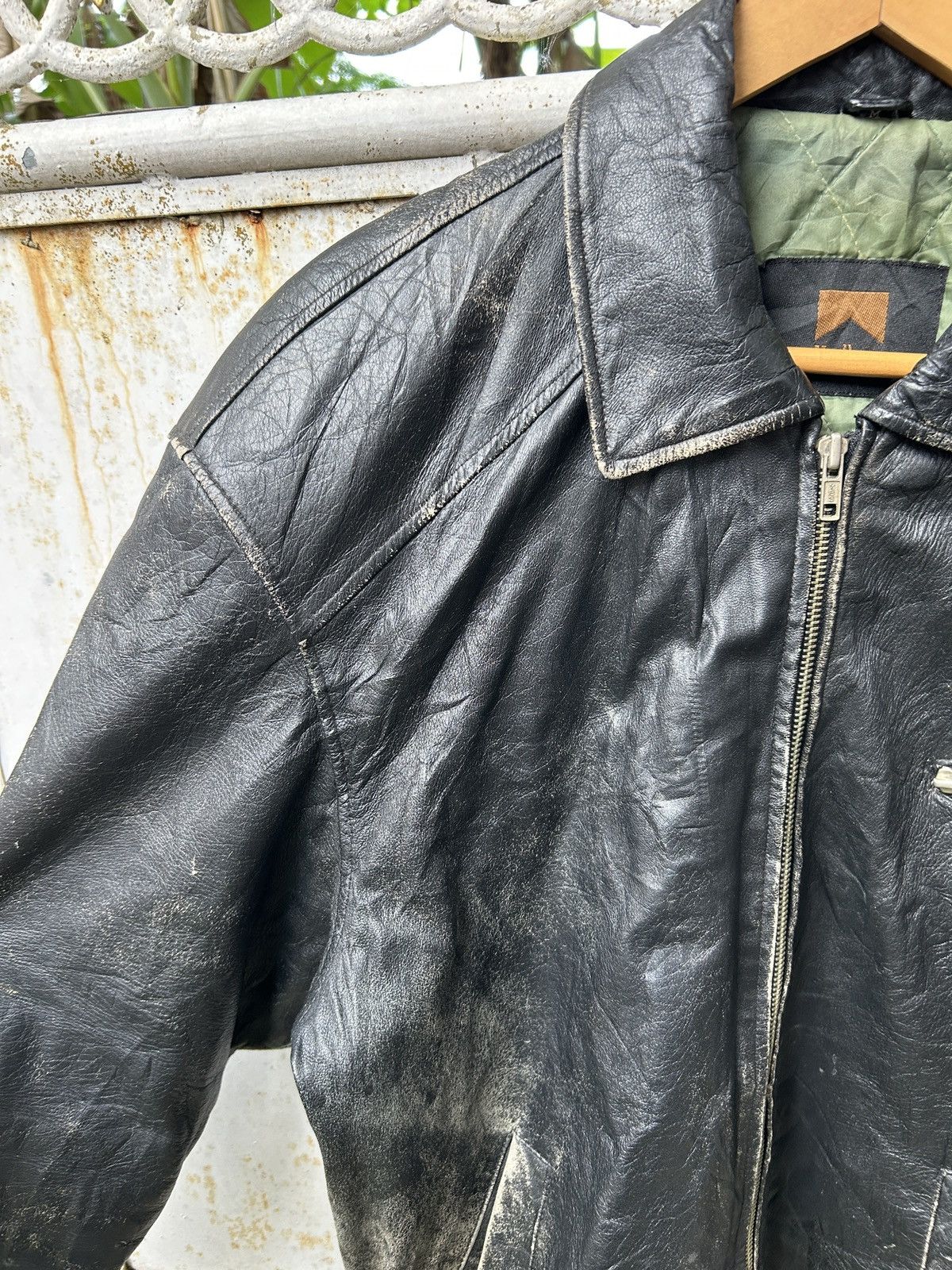 Leather Vintage Marlboro Lamb Leather Jacket Bomber Size US M / EU 48-50 / 2 - 5 Thumbnail