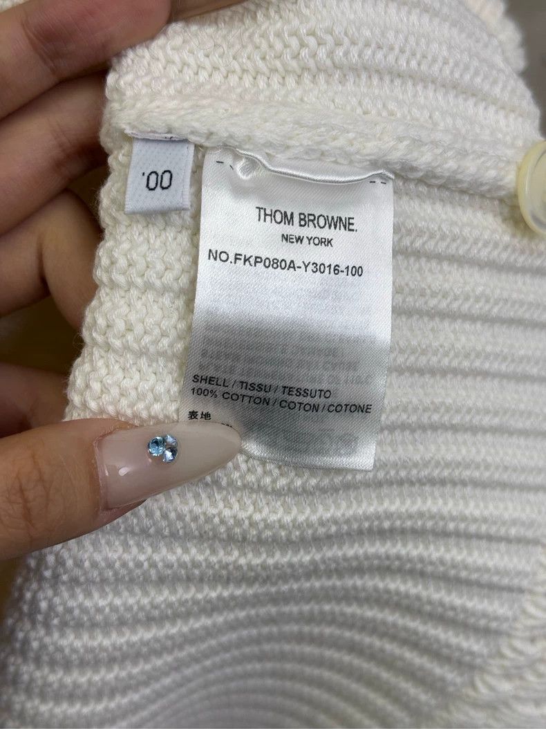 Thom Browne Thom Browne Knitted polo sweater Size US XS / EU 42 / 0 - 6 Thumbnail