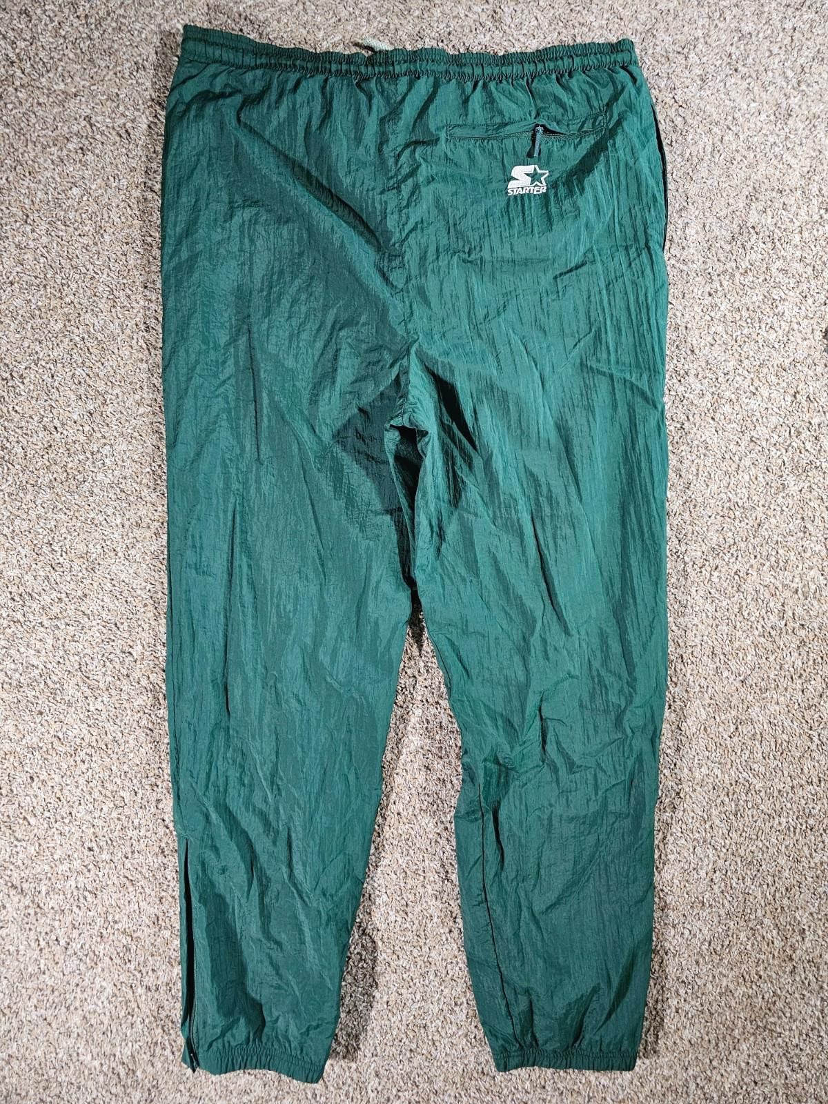 Starter Starter Green Bay Packers Track Windbreaker Pants Ankle Zip Size ONE SIZE - 7 Thumbnail
