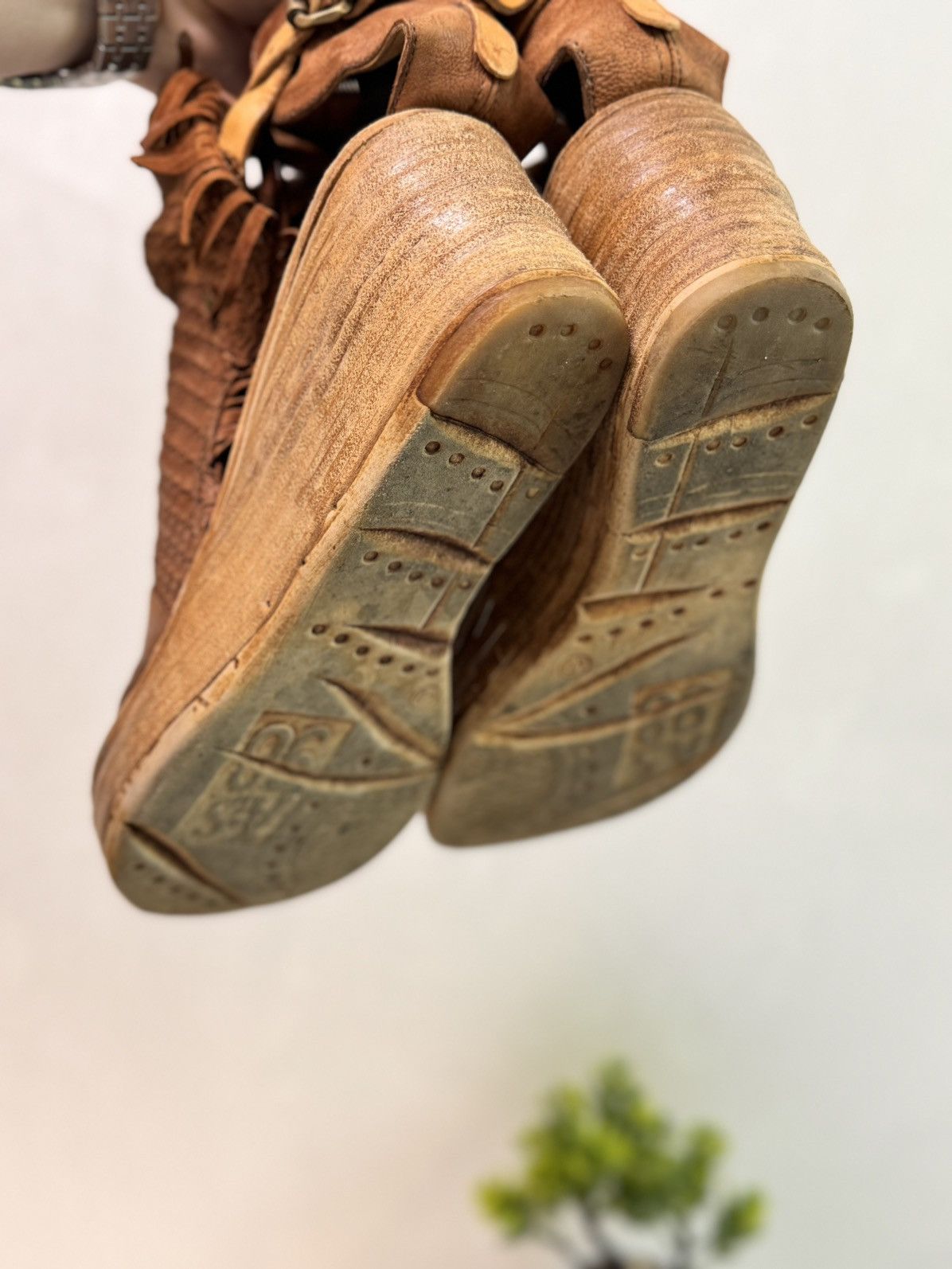 A.S.98 × Dirk Bikkembergs RARE AS 98 boots Vintage Ankle Boots Rick Owens Vibe Size US 10 / IT 40 - 8 Thumbnail