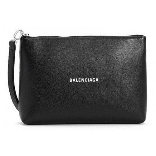 Balenciaga o1tr1nto0226 Size: OS / Cash Gusset Pouch With Handle Black Size ONE SIZE - 1 Preview