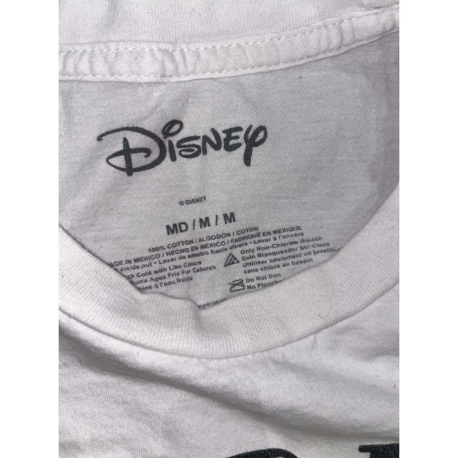 Disney Disney Villains T-Shirt Women M White Size M / US 6-8 / IT 42-44 - 3 Thumbnail