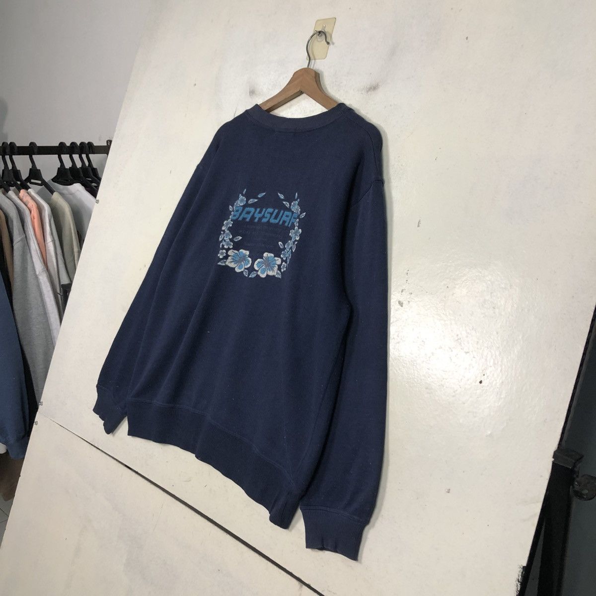 Japanese Brand 📌Vintage Sweatshirt Hawaii Baysurf Big Logo Size US M / EU 48-50 / 2 - 11 Thumbnail