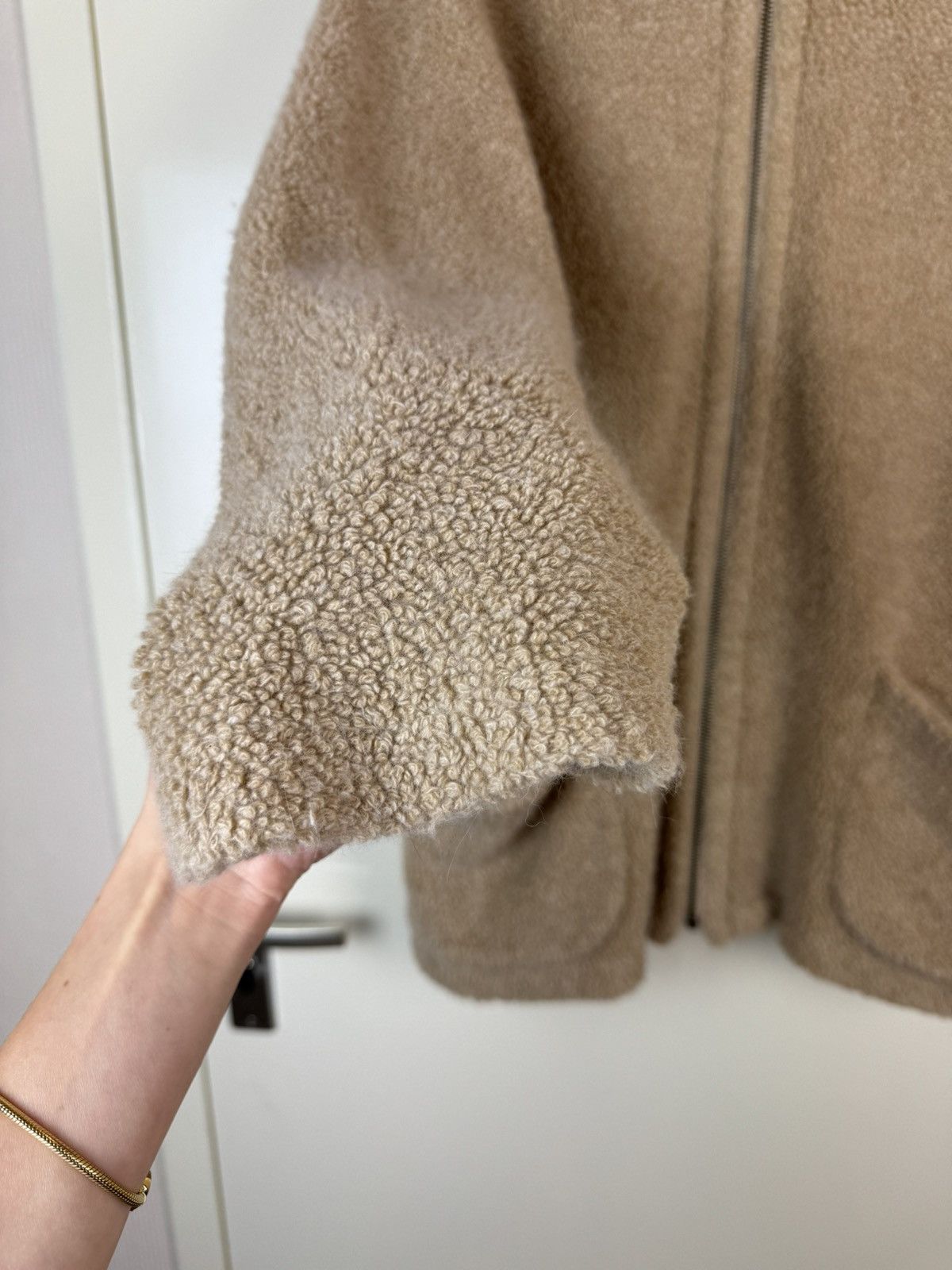 Marimekko Marimekko vintage Sherpa Teddy wool coat zip jacket M over Size M / US 6-8 / IT 42-44 - 6 Thumbnail