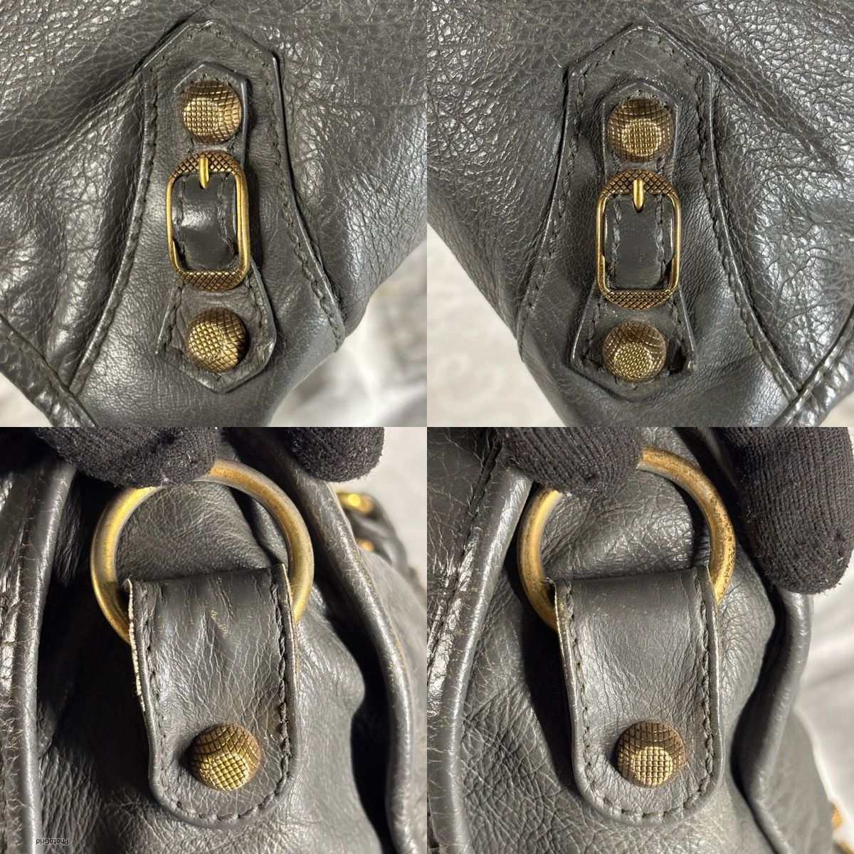 Balenciaga Balenciaga City Bag Dark Grey Size ONE SIZE - 14 Thumbnail