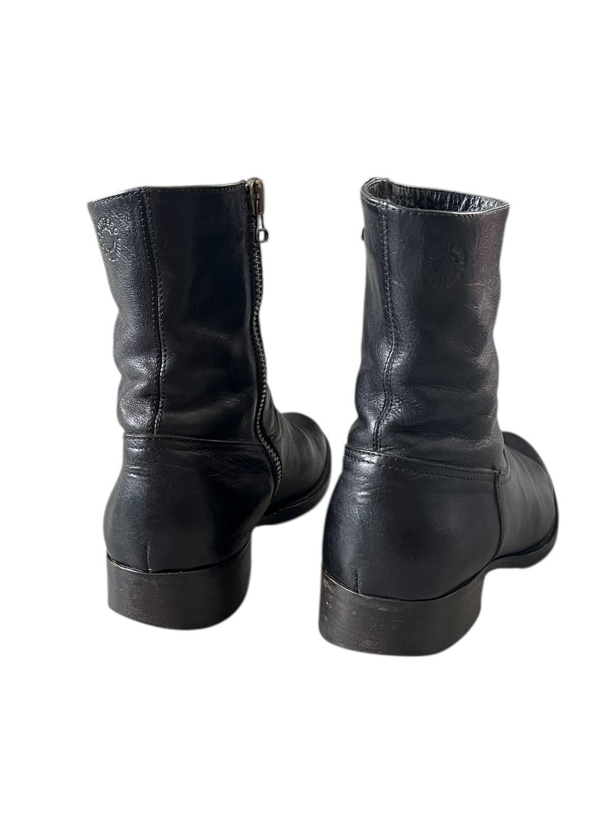 Buttero Buttero 🇮🇹 Side Zipper Patina Leather Boots Size US 9 / EU 42 - 6 Thumbnail