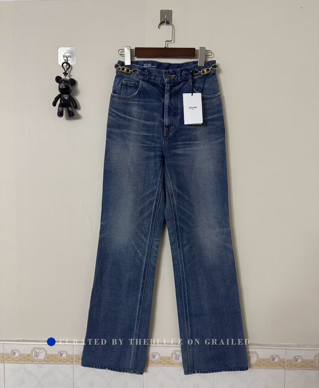 Celine Celine Triomphe Chain Jeans Size 27" / US 4 / IT 40 - 1 Thumbnail