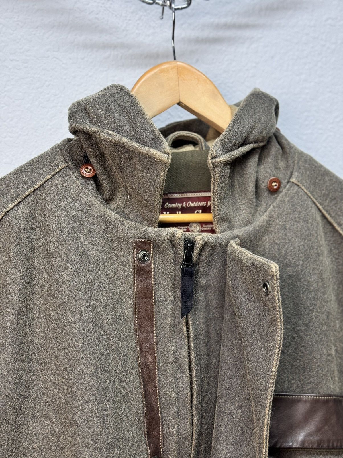 Marlboro Vintage Marlboro Classics Brown Jacket Made Italy Coat Size US XL / EU 56 / 4 - 11 Thumbnail