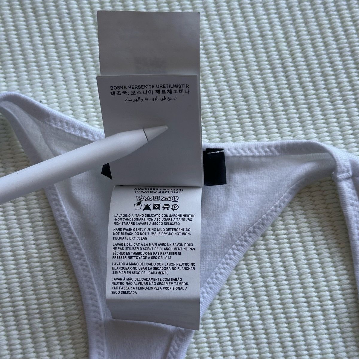 Versace Versace White Scoop Greca Sports Bra Size M / US 6-8 / IT 42-44 - 5 Thumbnail