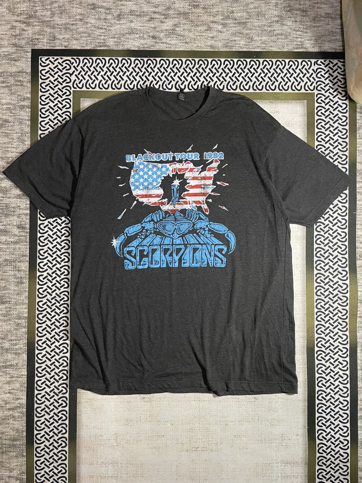 Scorpions Blackout T Shirt | Grailed