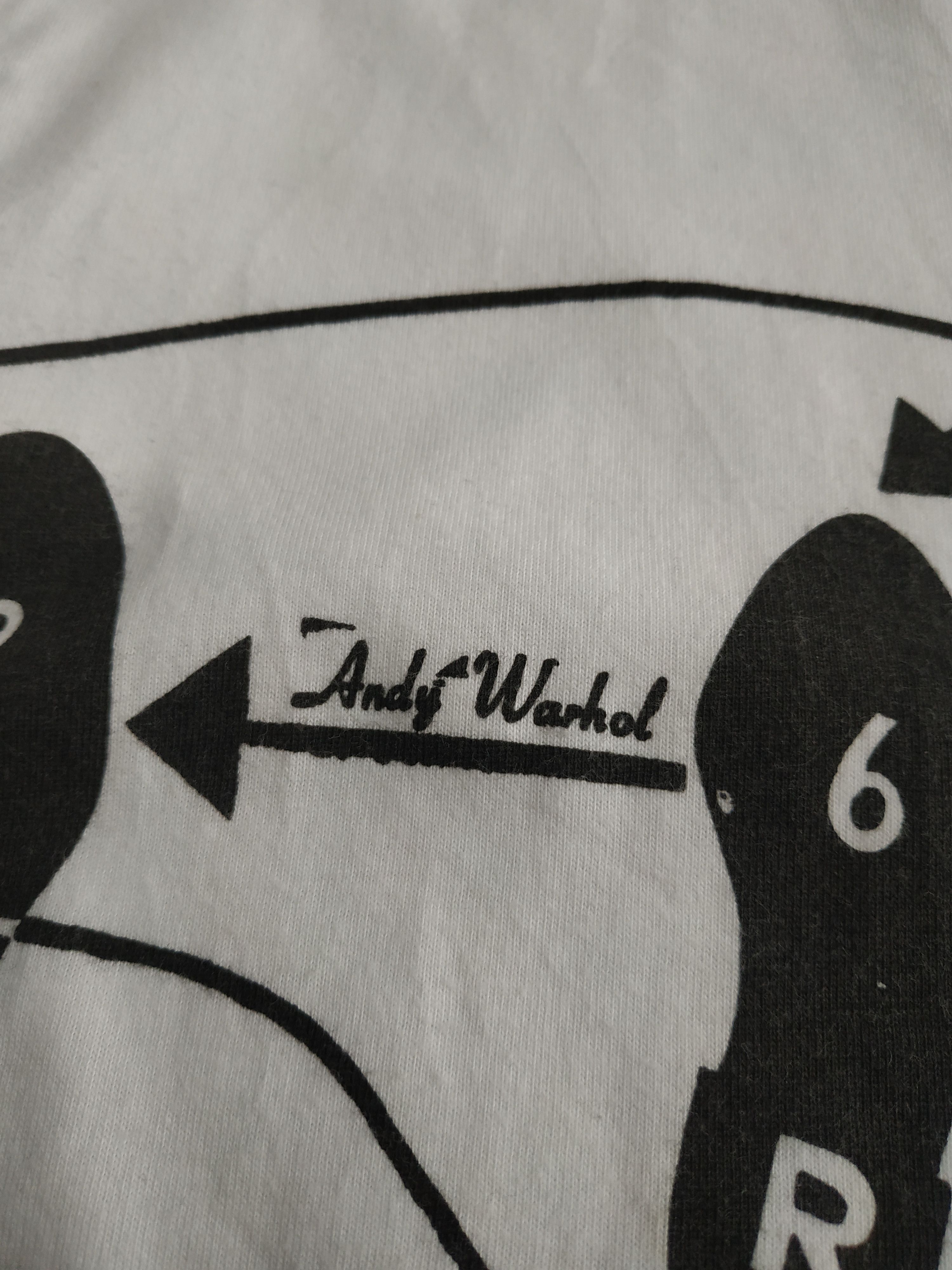 Andy Warhol × Uniqlo Uniqlo x Andy Warhol Pop Art Artist Men's T-shirt, s. MEDIUM Size US L / EU 52-54 / 3 - 7 Thumbnail