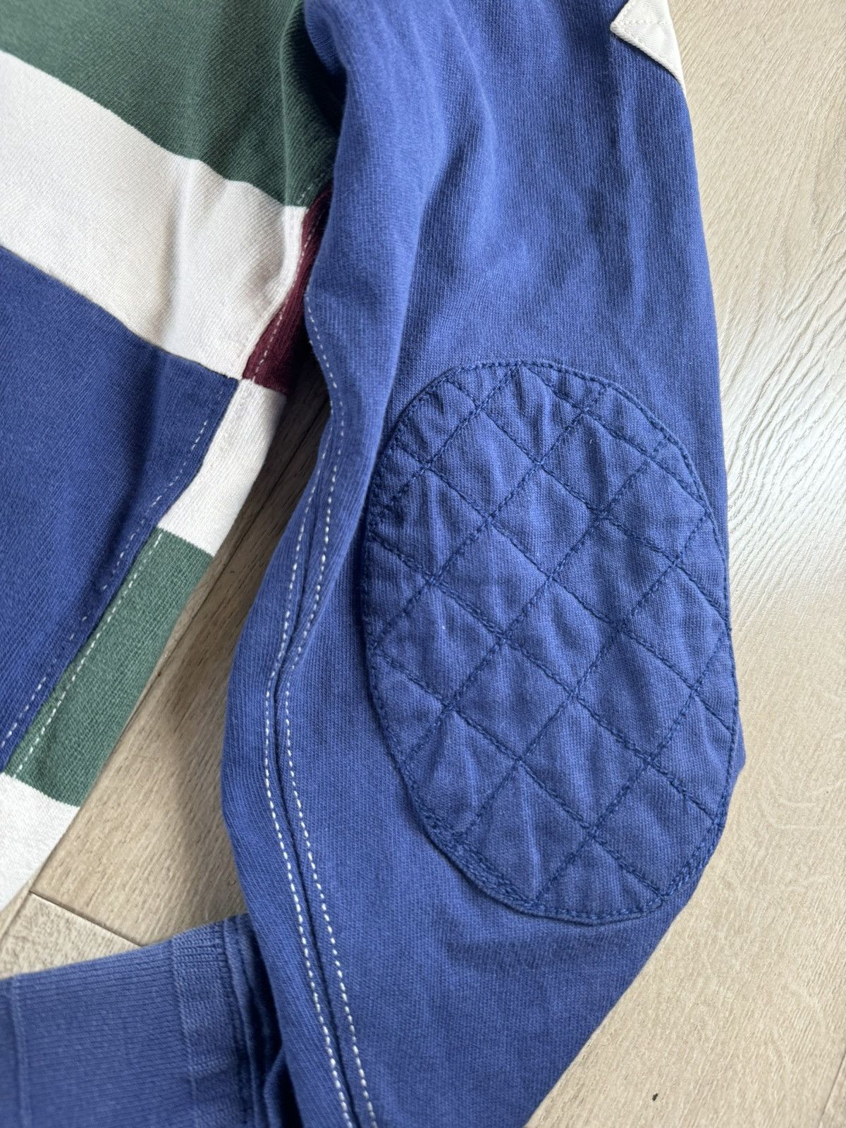 Polo Ralph Lauren RARE patchwork polo RL rugby 🏉 Size US L / EU 52-54 / 3 - 4 Thumbnail