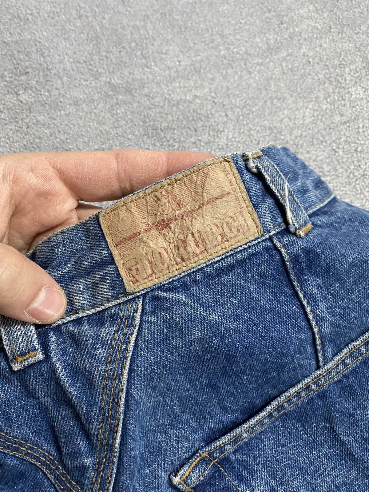 Fiorucci Vintage 90s Fiorucci Jeans High Rise Tapered denim Size US 31 - 18 Thumbnail