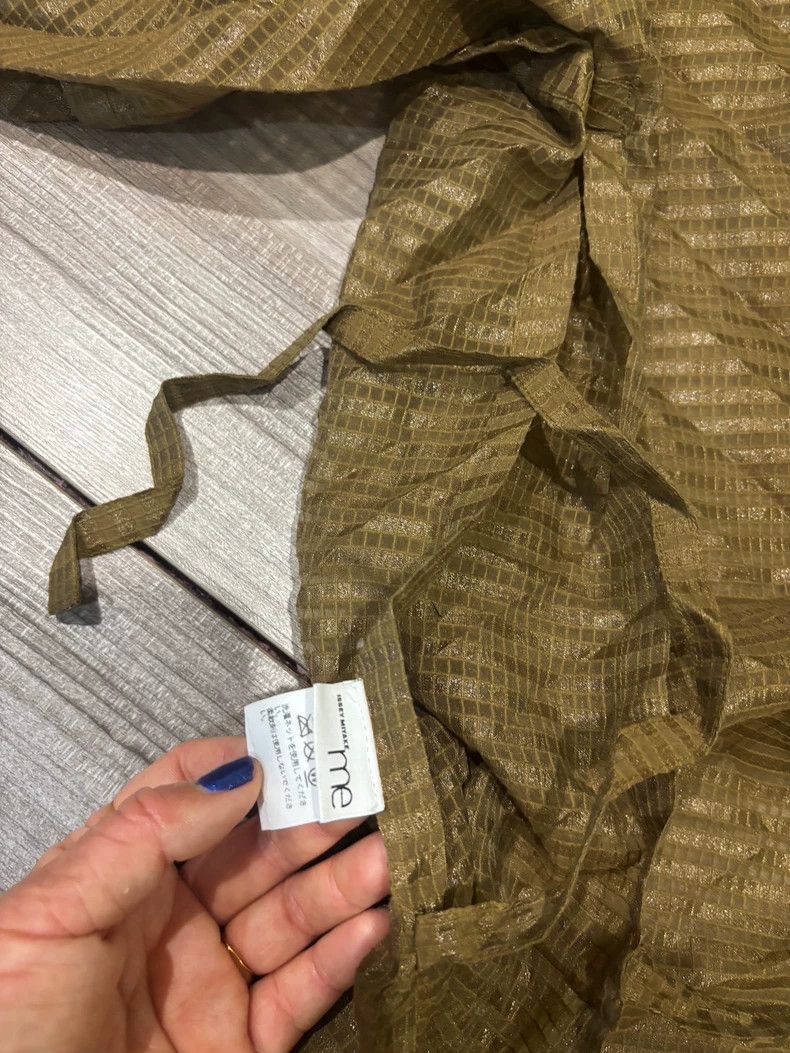 Issey Miyake issey miyake size:one size Golden blouse Size XXS / US 00 / IT 34 - 4 Thumbnail