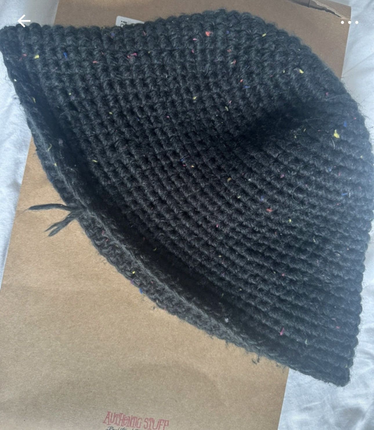 Stussy Stüssy Crochet Knit Bucket Hat – L/XL – Discontinued Size ONE SIZE - 2 Thumbnail