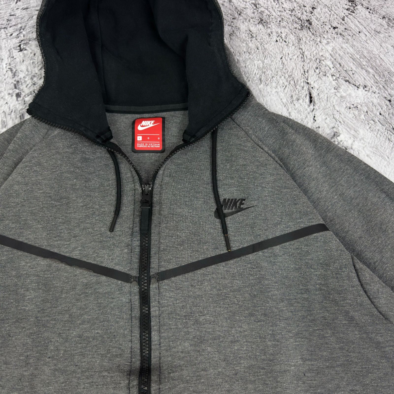 Nike Nike Tech Fleece Windrunner Men's Gray Cotton Hoodie Large Size US L / EU 52-54 / 3 - 4 Thumbnail