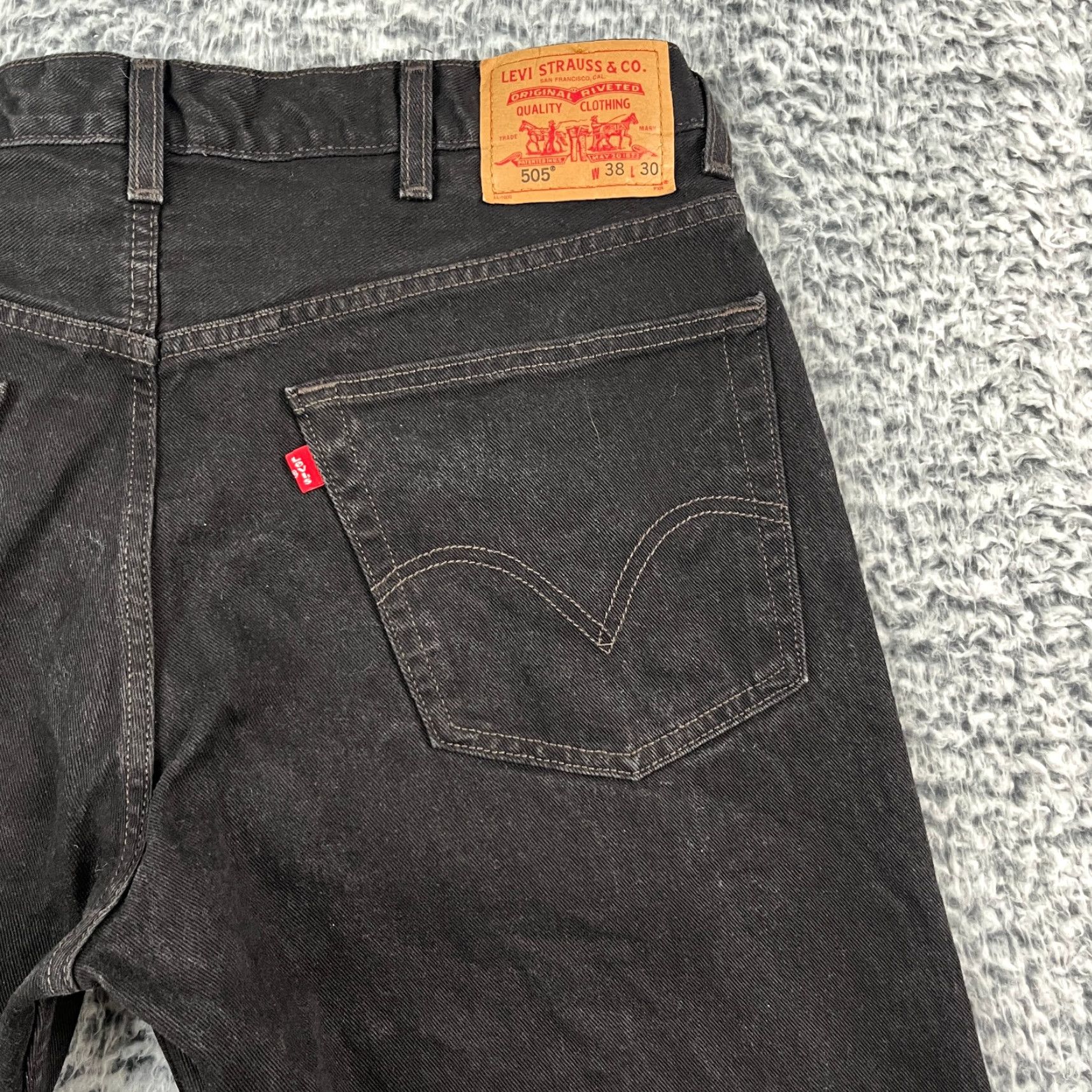 Levi's VINTAGE Levi's 505 Jeans Shirt? Hmm Size US 38 / EU 54 - 5 Thumbnail