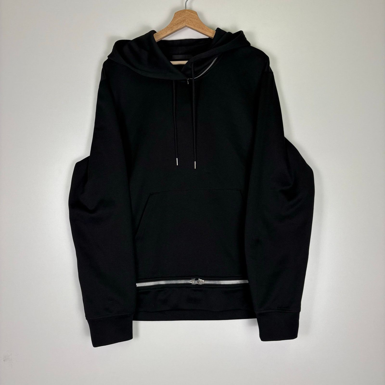 ★HELMUT LANG★ジップフーディー Helmut Lang Cotton Fleece Zip-Up Hoodie | HELMUTLANG.COM