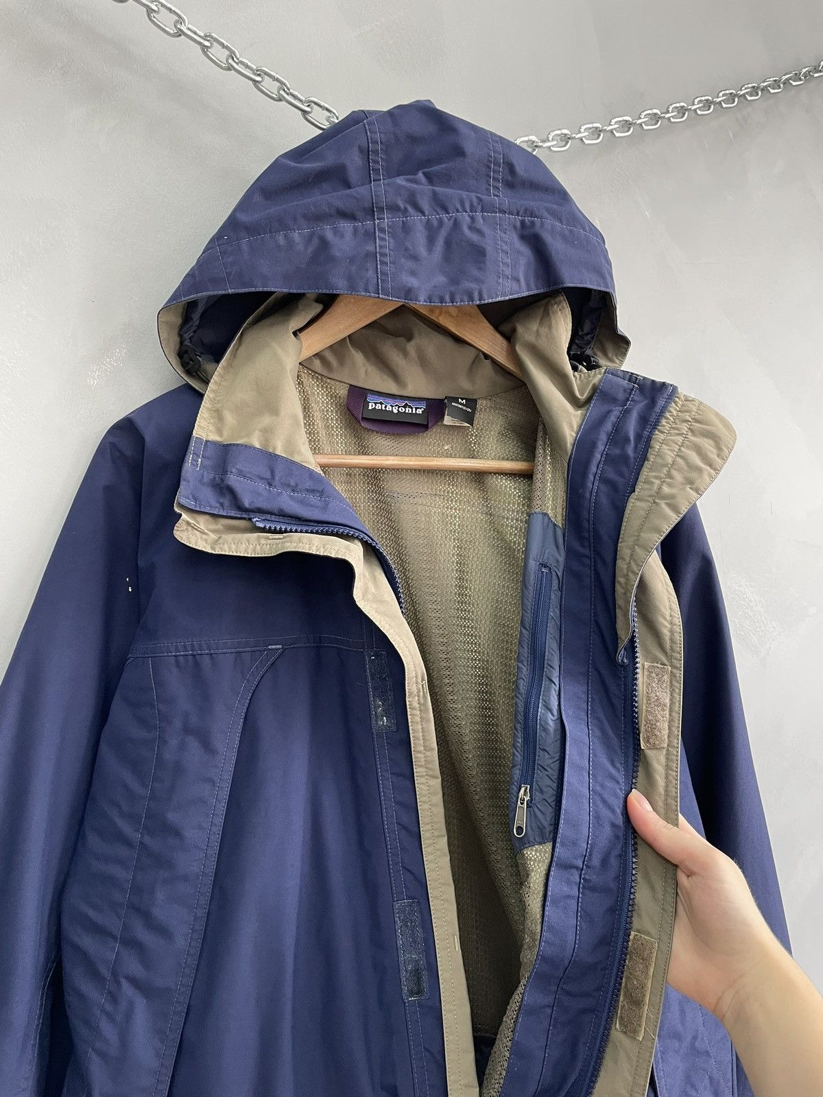 Patagonia Rare 2000s archive vintage Patagonia gore tex rain jacket Size US M / EU 48-50 / 2 - 8 Thumbnail