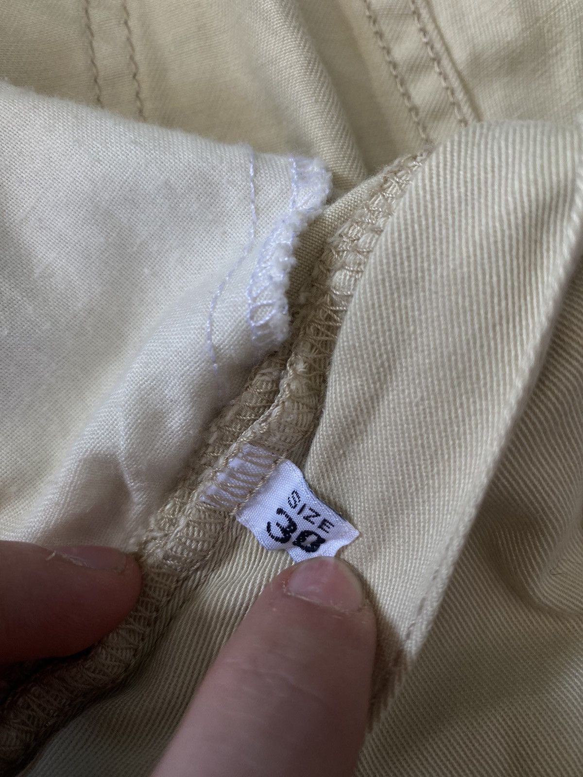 Moschino 🚨90s Moschino Made in italy rare beige pants gold logo Size 30" / US 8 / IT 44 - 17 Thumbnail
