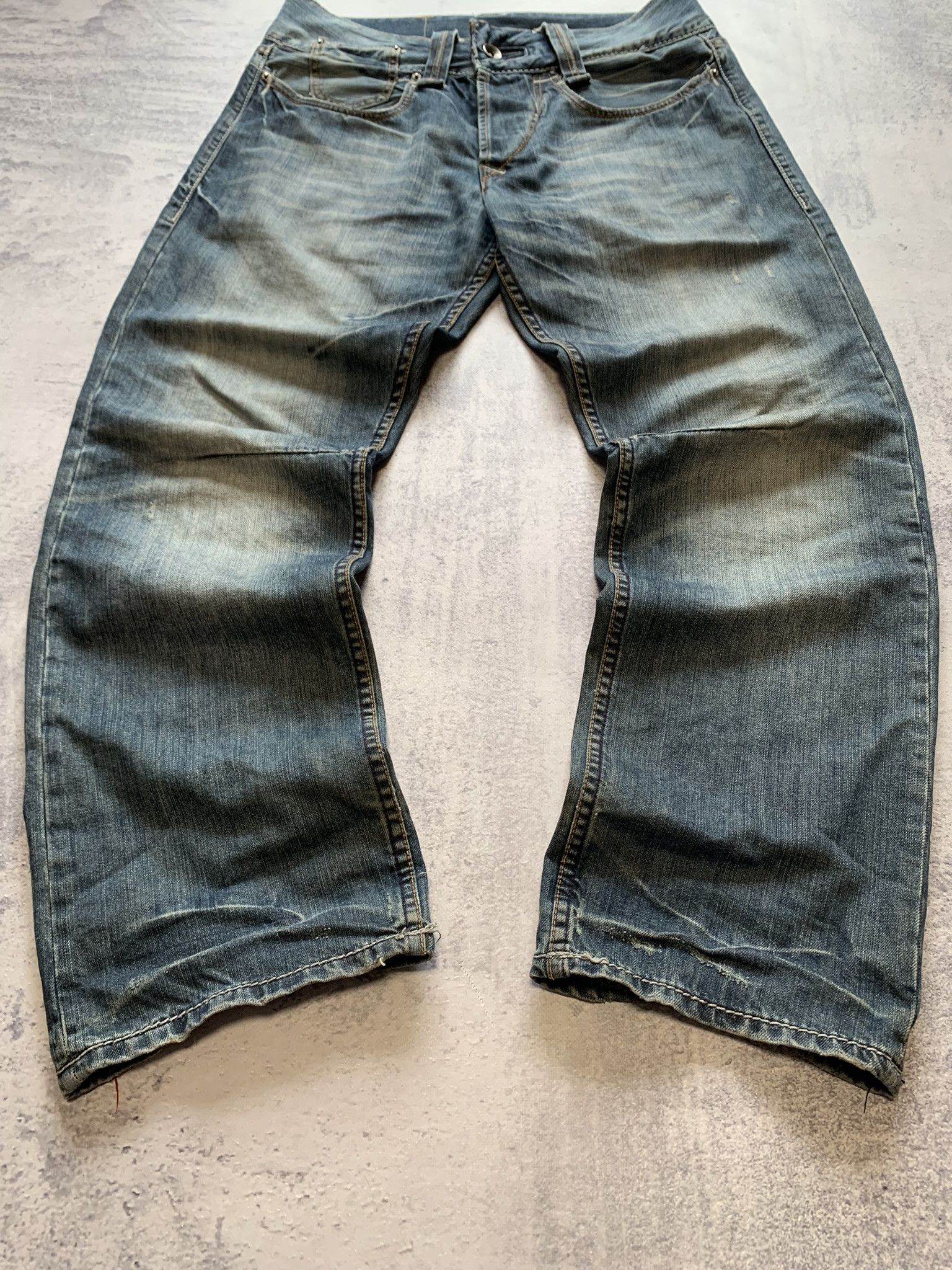 Ed Hardy Vintage Ed Hardy Jeans by Christian Audigier Denim Pants Y2K Size US 34 / EU 50 - 10 Thumbnail