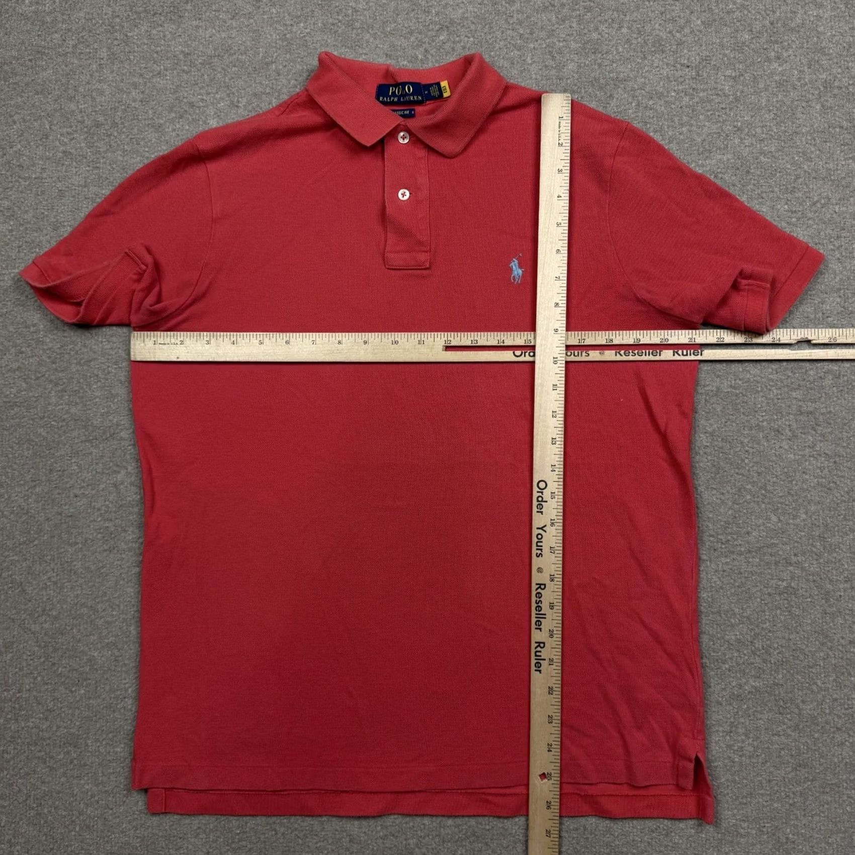 Polo Ralph Lauren Polo Ralph Lauren Shirt Mens M Red Short Sleeve Classic Preppy Golf Rugby Size US M / EU 48-50 / 2 - 5 Thumbnail