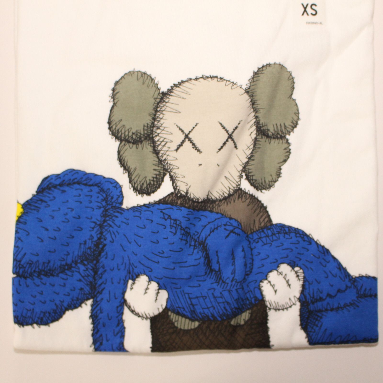 Kaws KAWS x Uniqlo Gone BFF Companion White Tee - Size XSmall (X Size US XS / EU 42 / 0 - 3 Thumbnail
