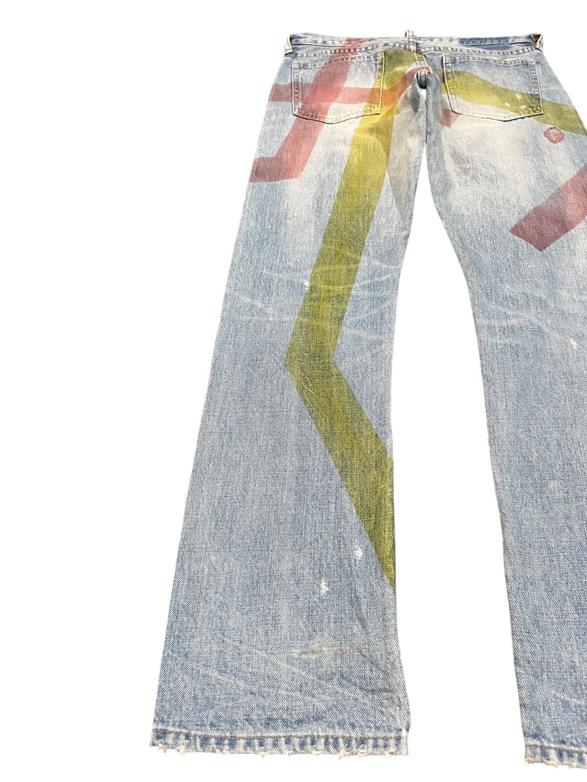 Hysteric Glamour Vintage RNA SLANG Distressed Denim Size US 31 - 10 Thumbnail