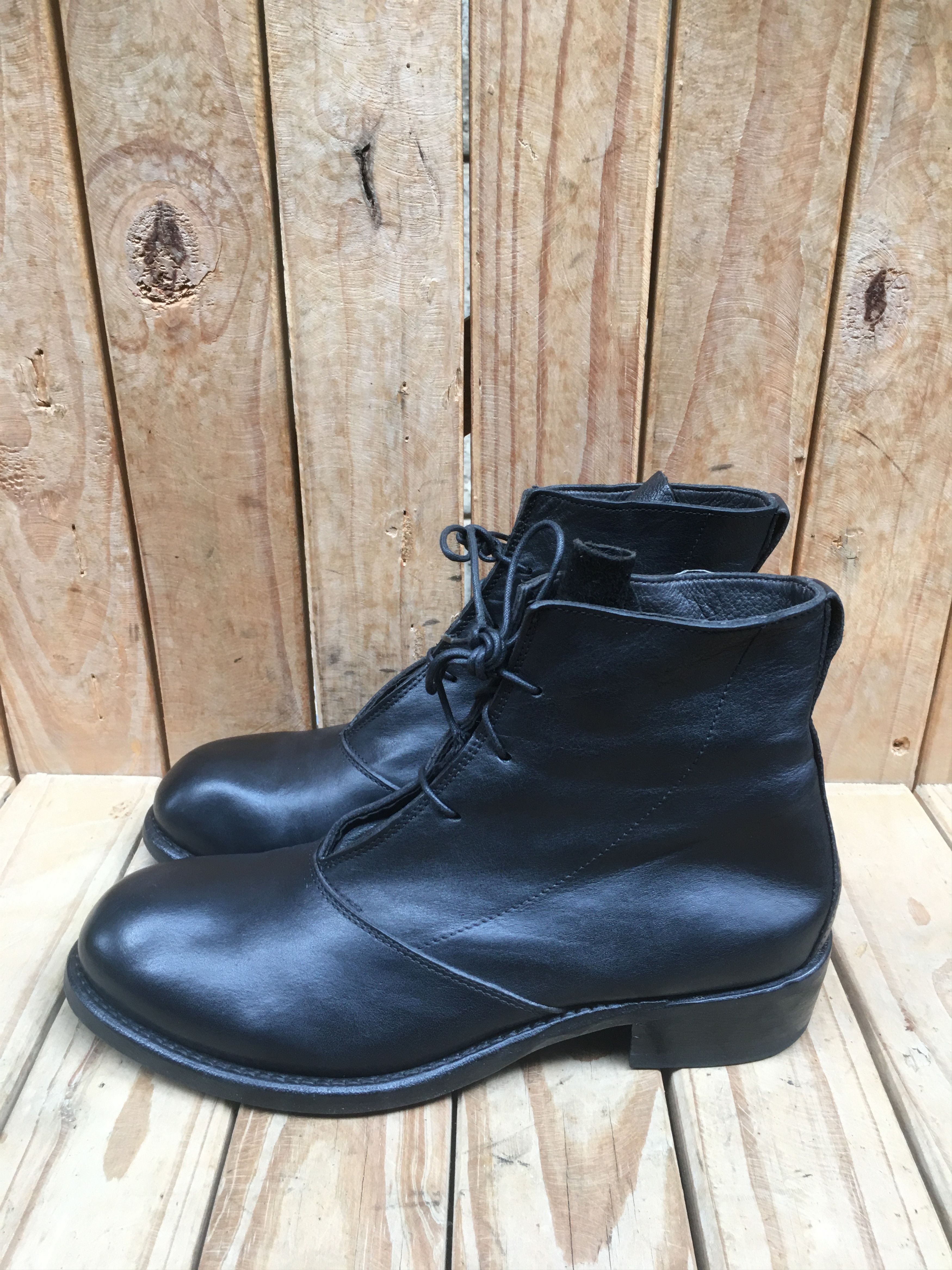 MoMA Moma black Women's leather boots SIZE EUR 40 Size US 10 / IT 40 - 9 Thumbnail