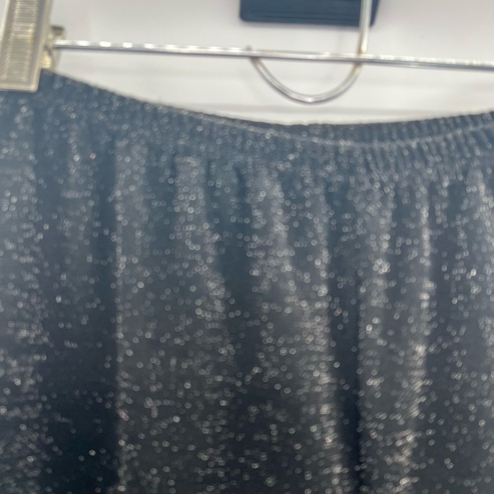 Boohoo Boohoo Shiny Wide Leg Pants Women Long Pants Size 2 Size 26" / US 2 / IT 38 - 6 Thumbnail