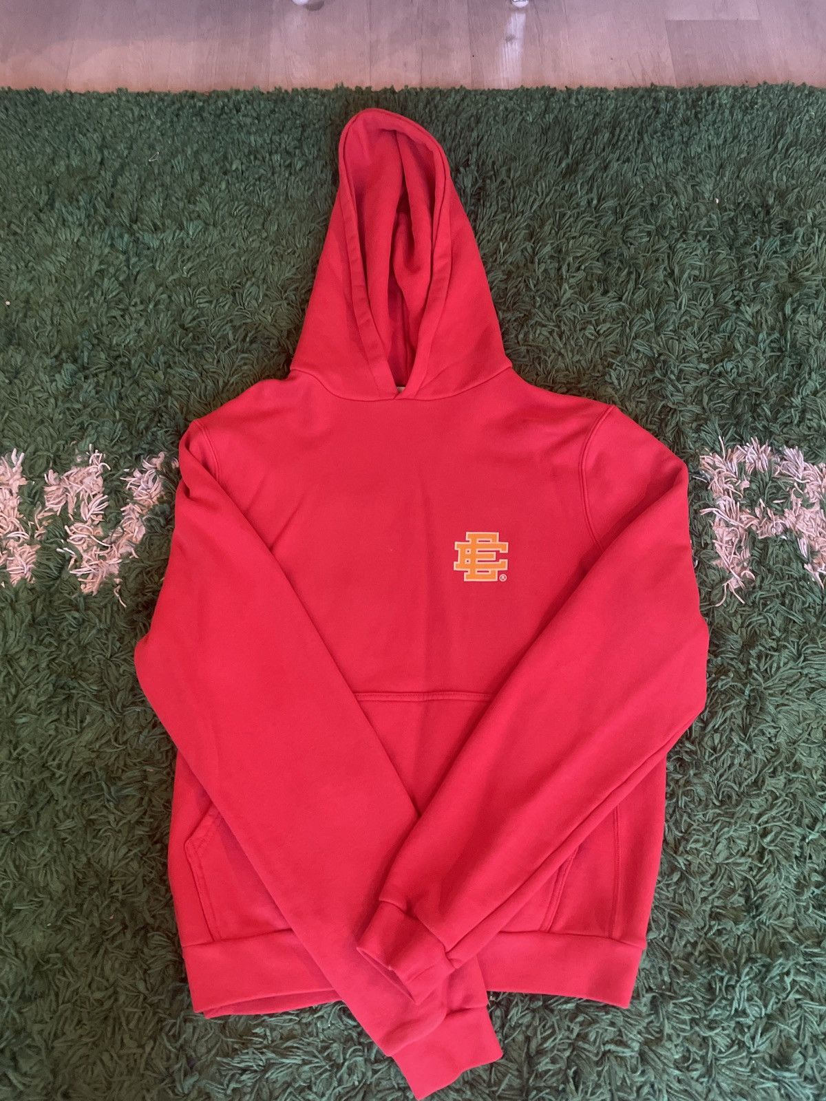 Eric Emanuel Eric Emanuel Red/Yellow Hoodie M Size US M / EU 48-50 / 2 - 1 Thumbnail