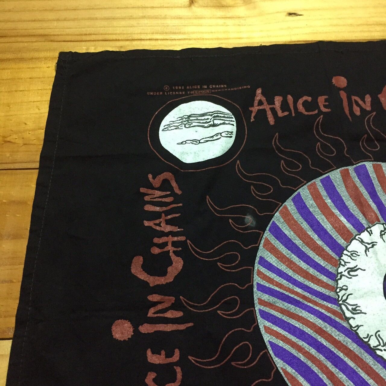 Band Tees × Nirvana Alice In Chains bandanna Size ONE SIZE - 6 Thumbnail