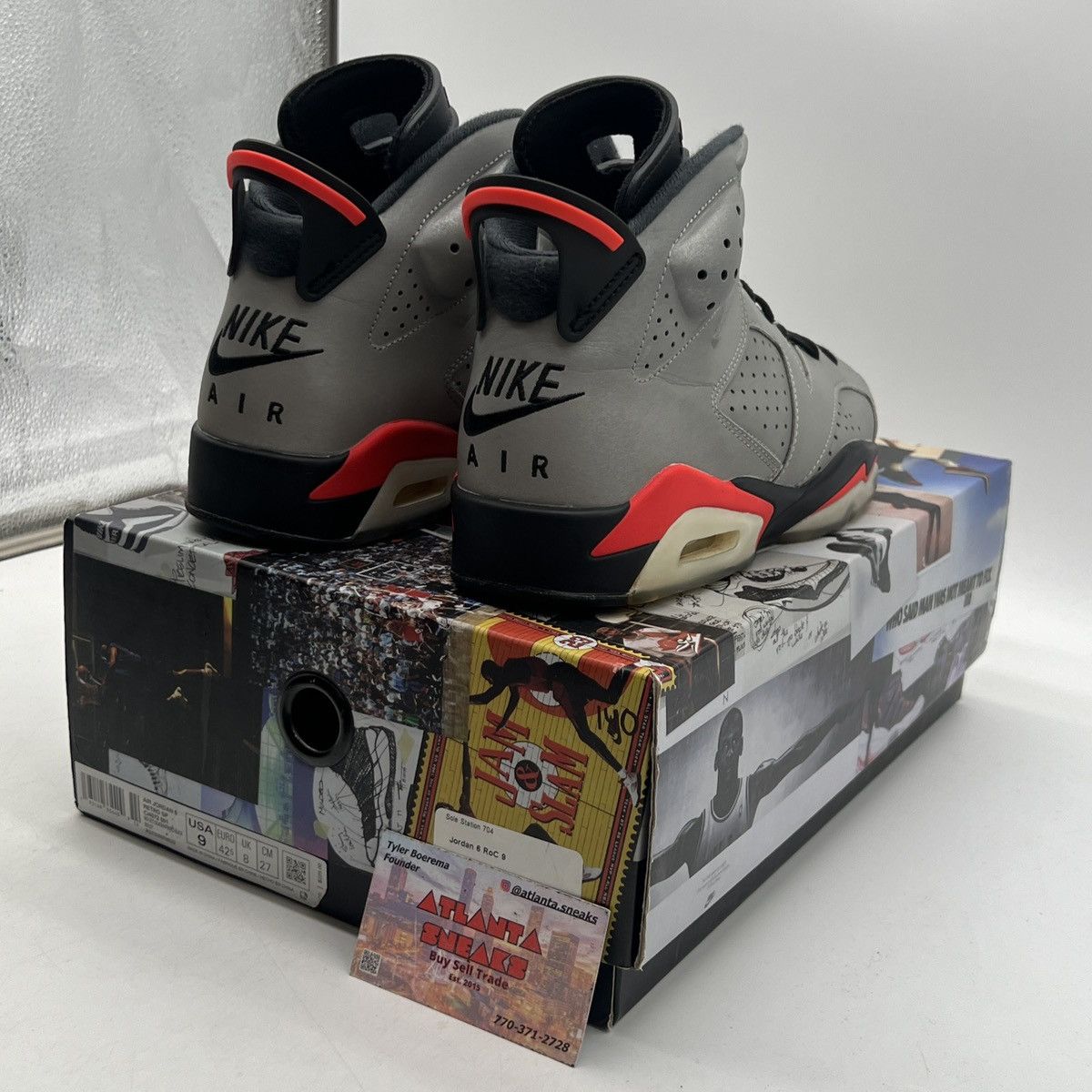 Jordan Brand Air Jordan 6 reflection of a champion Size US 9 / EU 42 - 5 Thumbnail