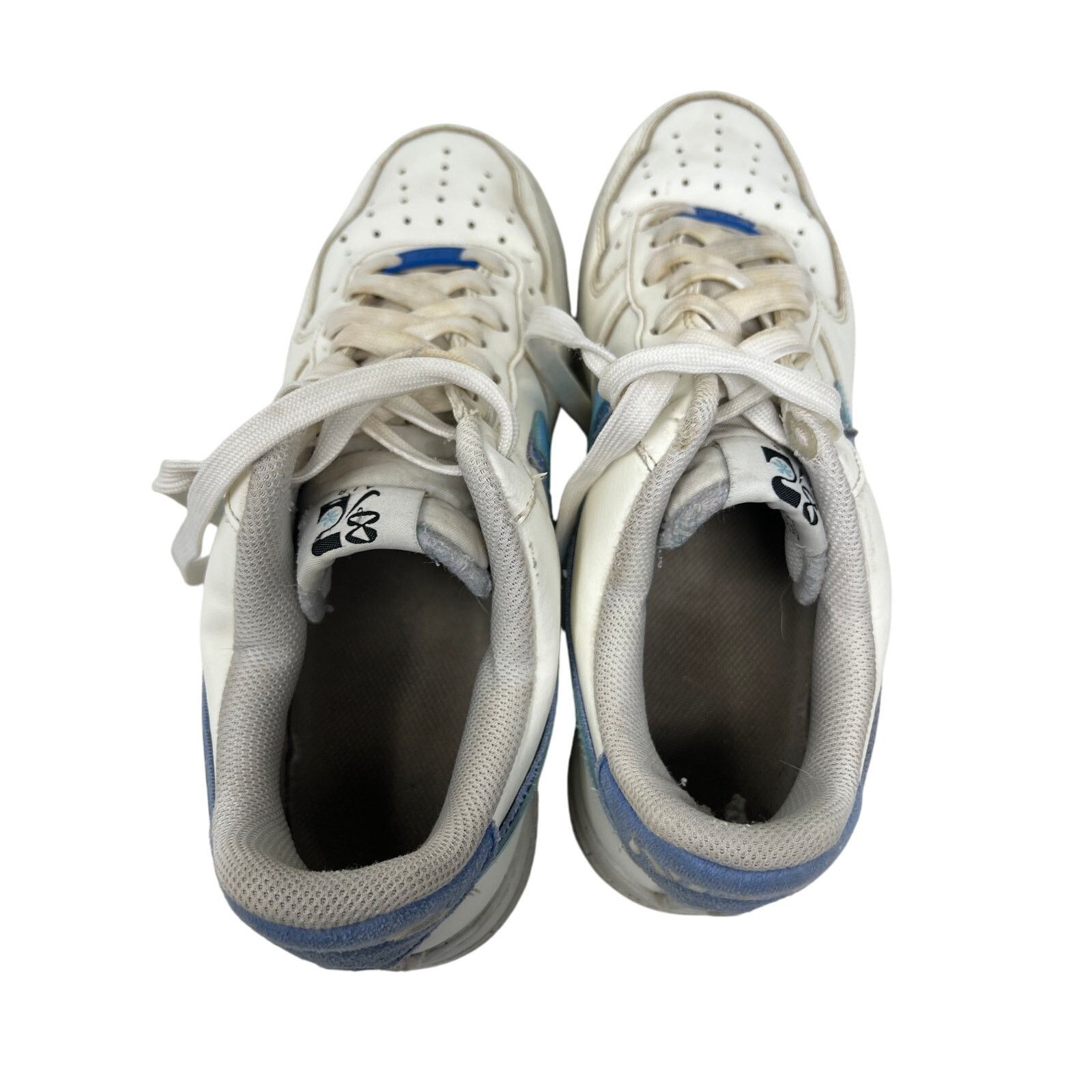 Nike Nike Air Force 1 Low 07 LV8 82 Dble Swoosh Med Blue Mens 9.5 Size US 9.5 / EU 42-43 - 7 Thumbnail